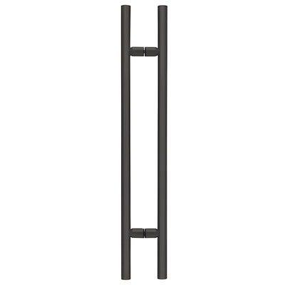 CRL Matte Black 48" Ladder Style Pull Handle