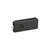 Fallbrook Matte Black Square Latch Housing