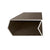 CRL-U.S. Aluminum Bronze Anodized 135º Inside/Outside Structural Silicone Glaze Corner Mullion - 24'-2"
