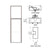 CRL-U.S. Aluminum Custom Sized Bronze Black Anodized Series 450 Tubular Center Hung Transom Frame Complete (1FT)