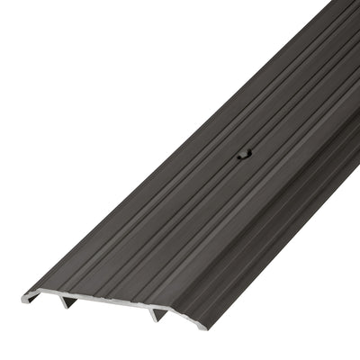 CRL Dark Bronze 5" x 1/2" Saddle Threshold - 185" in Length