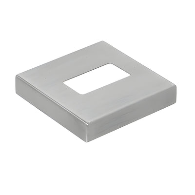 CRL Brushed Stainless Base Flange Cover for P9 P-Series Posts
