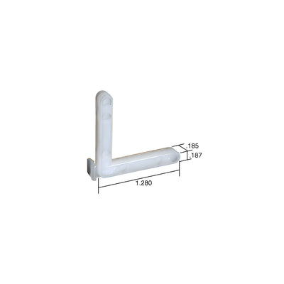 CRL Corner Key - 1.28" Leg; .185" Width - 20/Pk