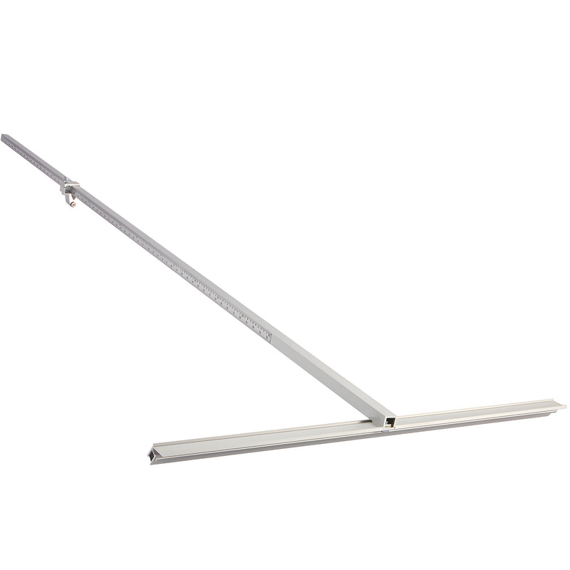 The CRL 72" Production Speed Cutter is a T-shaped aluminum tool designed for accurate glass cutting.