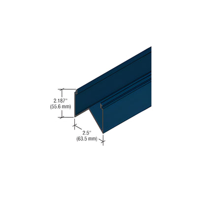 CRL-U.S. Aluminum Custom KYNAR® Paint 90 Degree Mullion Cover for StormWall XL Mullions