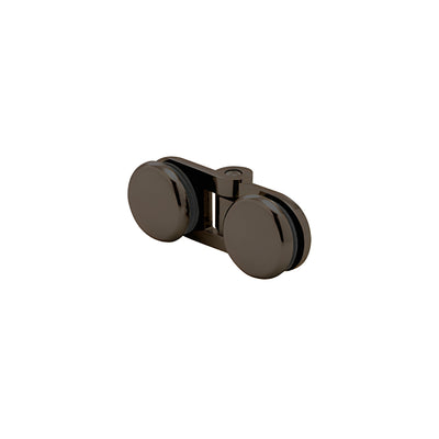 CRL Oil Rubbed Bronze Hydroslide Bi-Fold Glass-to-Glass Hinge
