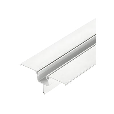 CRL-U.S. Aluminum White KYNAR® Paint Head Filler with Glazing Pocket - 21'-4"