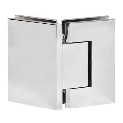 CRL Polished Chrome Trento 135 Degree Glass-to-Glass Hinge