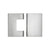CRL Polished Chrome Cover Plate Only for MEL1800RB Melbourne Hinge
