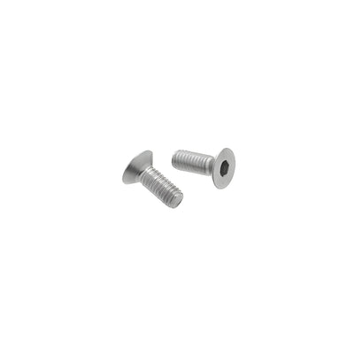 CRL Brushed Stainless Replacement Screw Pack for Concealed Wood Mount Hand Rail Brackets - M6 x 1 mm x 5/8"