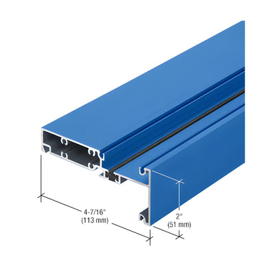 CRL-U.S. Aluminum Intermediate Horizontal Mullion, Thermally Improved, Custom Paint - 24'-2"