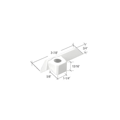 CRL White Right Hand Operator Cover for Pella