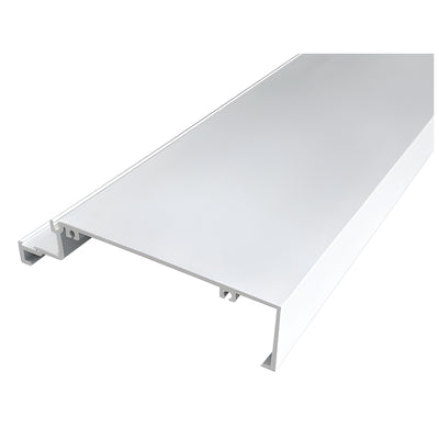 CRL-U.S. Aluminum Sill, White KYNAR® Paint- 24'-2"