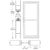 CRL-U.S. Aluminum White KYNAR® Paint Custom Single Series 400 Medium Stile Center Pivot Entrance Door For Panic and Overhead Concealed Door Closer
