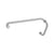 CRL Brushed Nickel 8" Pull Handle and 20" Towel Bar BM Series Combination With Metal Washers