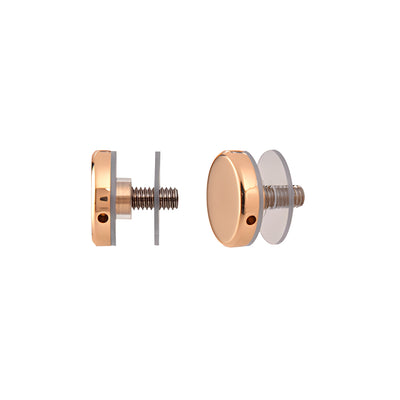CRL Brass 1-1/4" Diameter Standoff Cap Assembly