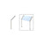 CRL Polished Stainless Contemporary 200 Series 1-1/2" Tubing Glass On Slant Only Sneeze Guard