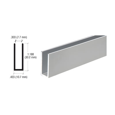 CRL Satin Anodized Aluminum Channel Extrusion