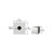 CRL Chrome 1-1/4" Square Standoff Base 1" in Length