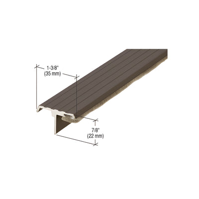 CRL 84" Overlapping Door Astragal Bronze