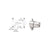 CRL Chrome Plated Adjustable Single Shelf Brackets for the Cable Display System