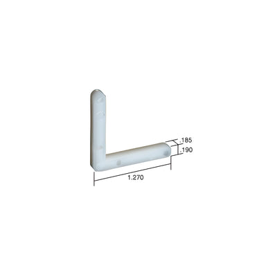 CRL Corner Key - 1.27" Leg; .185" Width - Bulk 100/Pk