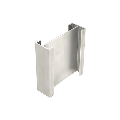 CRL-U.S. Aluminum Splice Sleeve for Structural Silicone and Captured Vertical TW410 Mullions - 12/Pk