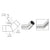 CRL Polished Stainless 135 Degree Flush Angle for 1-1/2" Tubing