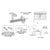 CRL 316 Polished Stainless Short Arm Malibu Series Wall Mounted Hand Rail Bracket