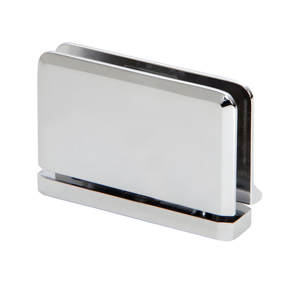 CRL Polished Chrome Prima Hinge with Rear Drip Plate