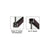 CRL Black Bronze Anodized Custom Length U-Channel with Roll-In Top Load Gasket