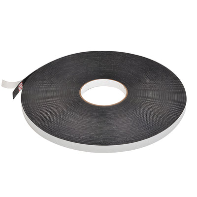 CRL Black 1/16" x 1/2" All-Purpose Foam Mounting Tape