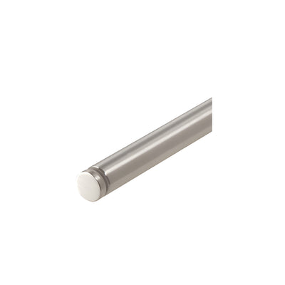 CRL Brushed Stainless 72" Tube with One End Cap