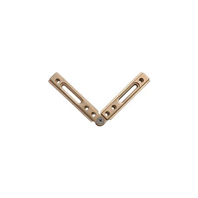 CRL Brass Adjustable Corner for the Deluxe Header Kit