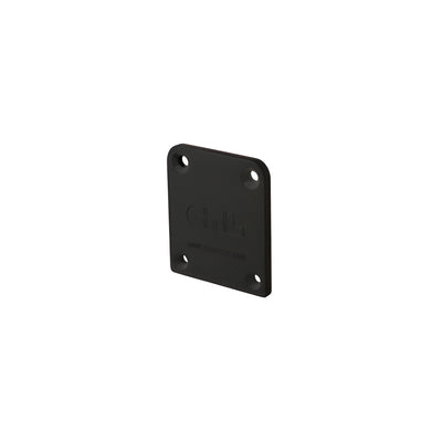 CRL Matte Black FB1 Series End Cap