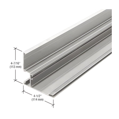 CRL-U.S. Aluminum 90 Degree Outside Corner Half Section - 24'-2", Clear Anodized Class 1