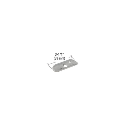 CRL Brushed Stainless 180º Post P-Series Radius Replacement Low Profile Saddle