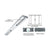 CRL Polished Stainless 4" One Pocket Double Sided Door Header Custom Length