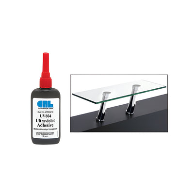 CRL UV604L Medium Viscosity UV/Visible Light Adhesive - 100g