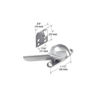 CRL Window Sash Lock with 1-1/2" Screw Holes for Daryl