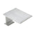 CRL-U.S. Aluminum Wall Jamb Anchors for TW810 Structural Silicone Vertical Mullions - 4/Pk