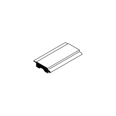 CRL-U.S. Aluminum EPDM 4" Setting Block for 1" Glazing