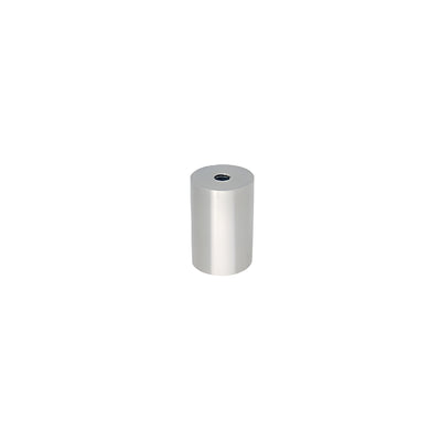 CRL 316 Brushed Stainless Clad Aluminum Standoff Base 1-1/2" Diameter by 2" Long