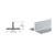 CRL Satin Anodized T-Bar Aluminum Channel