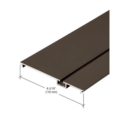 CRL-U.S. Aluminum Flush Jamb Insert, Bronze Black Anodized - 24'-2"