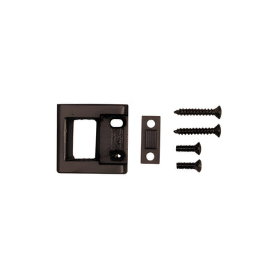 CRL Dark Bronze "S" Type Strike - Surface Mounted Strike for Blade or Applied Stops for use with Jackson® Rim Panic Exit Devices