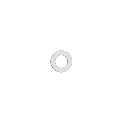 CRL 1/2" Diameter Clear Vinyl Replacement Washer with Large Hole