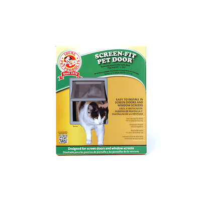 CRL Gray Screen-Fit Pet Door - Small