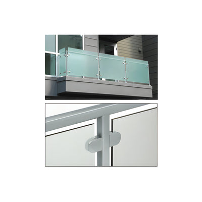 CRL Mill Fabricated 2" Square Post Rail System