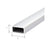 CRL Polished Stainless 1" x 2" Pipe Rail Tubing - 20' Length